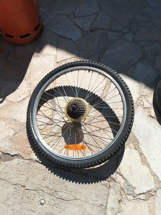 Rueda trasera MTB 24" B'Twin