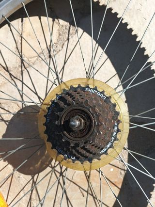 Rueda trasera MTB 24" B'Twin