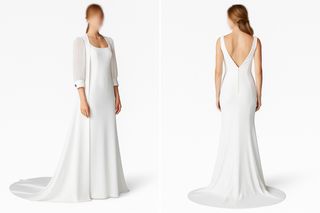 Vestido novia Victoria Imaz - 2 piezas