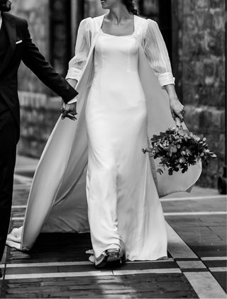 Vestido novia Victoria Imaz - 2 piezas