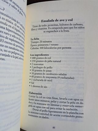 LIBRO 109 RECETAS ADELGAZAR LA COCINA SABER VIVIR