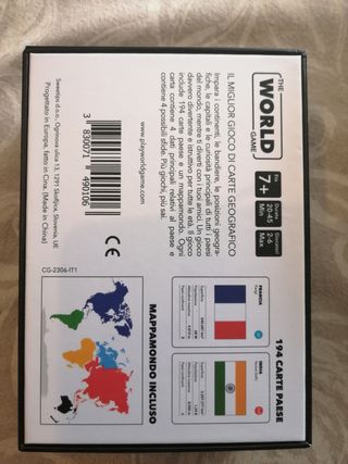 The World Game - Gioco di carte geografiche