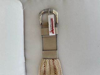Cintura DOPPIAVITA beige vintage