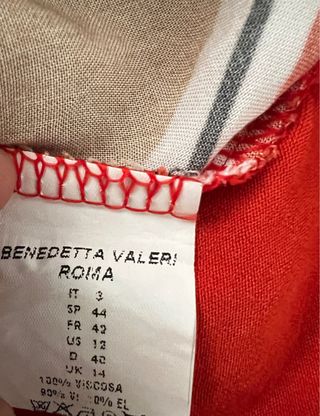 Maglia Benedetta Valeri Roma tg.M