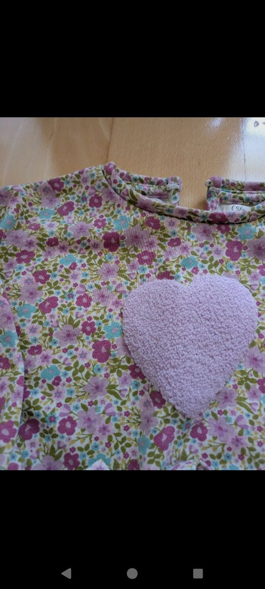 Conjunto niña flores - 2 piezas