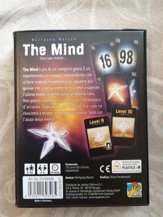The Mind - Gioco carte 2-4 giocatori