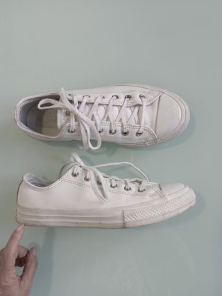 Converse blancas piel - 37