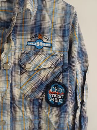 Camicia flanella bimbo