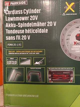 Tagliaerba a Cilindro Parkside 20V