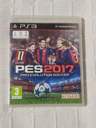 Pro Evolution Soccer 2017. PlayStation 3.