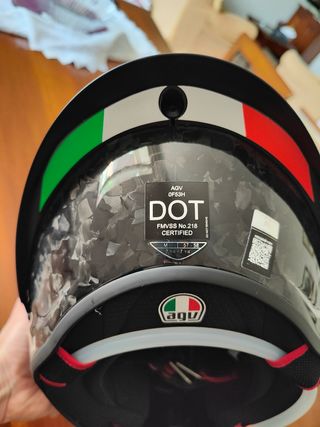 Casco AGV pista gp rr futuro carbonio italia 