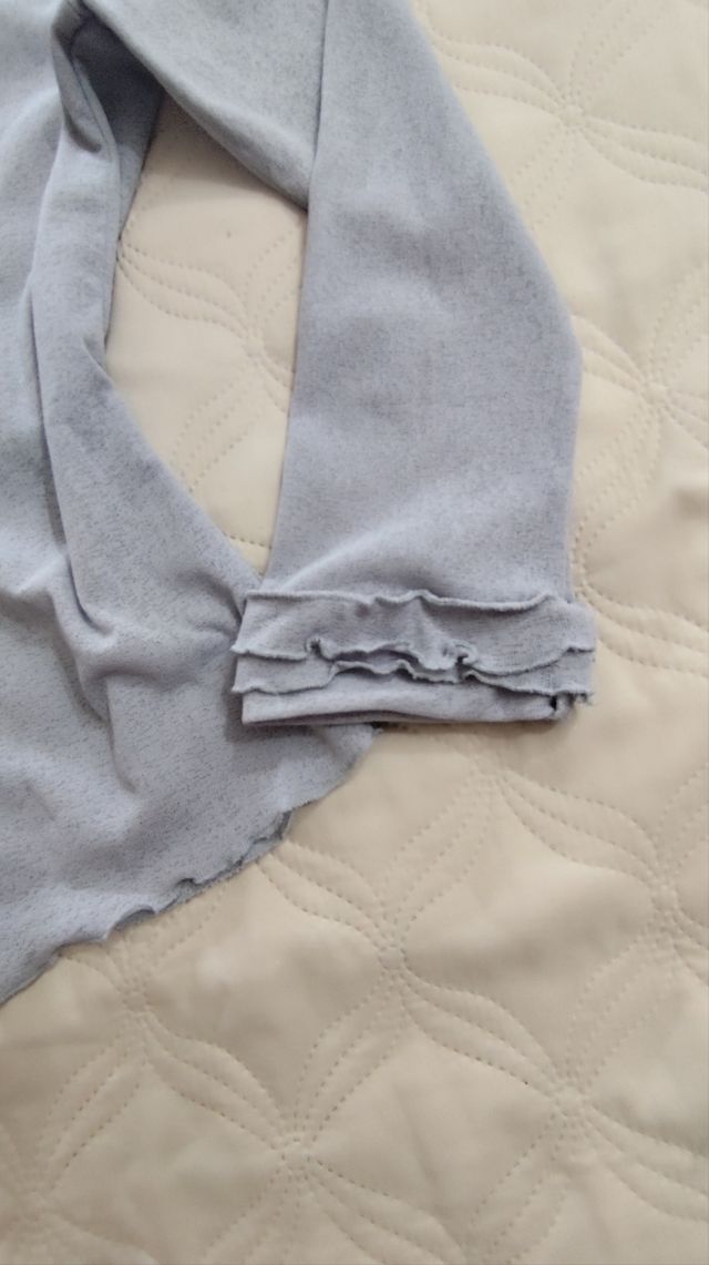 Jersei gris de algodon