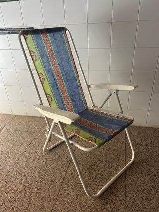 2 Sillas Plegables Playa