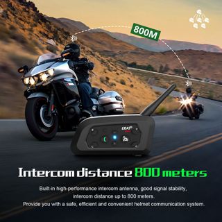 Intercomunicador Moto Bluetooth EIEAS V6 Pro Plus