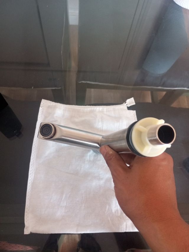 Grifo lavabo monomando metal
(Grifo de una vía)