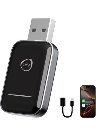 Adaptador inalámbrico CarPlay Android Auto