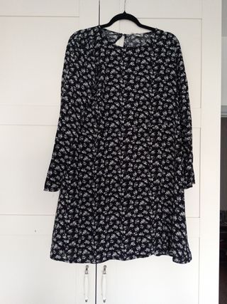 Vestito H&M fiori - Tg L