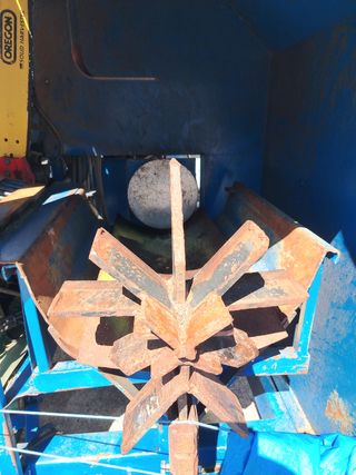 Procesadora leña/rachadora