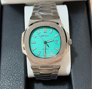 Reloj automático personalizado estilo Seiko mod