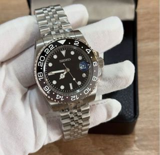 Reloj automático personalizado estilo Seiko mod