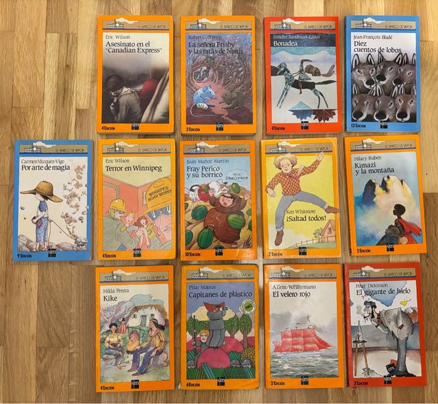 13 títulos variados