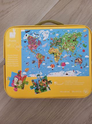 Lote 2 Puzzles mural pared y mesa infantil 