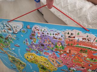 Lote 2 Puzzles mural pared y mesa infantil 