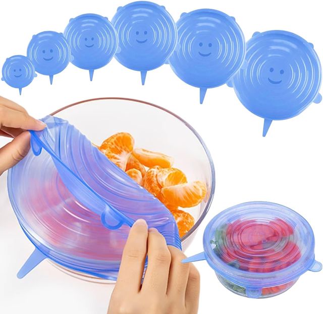 Coperchi Silicone Cucina - 6pz