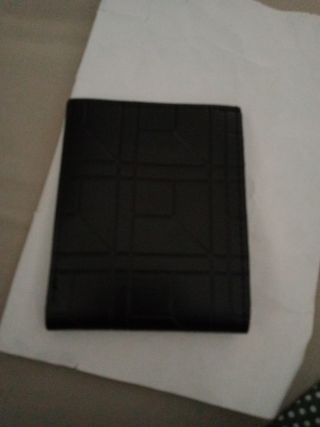 Cartera hombre negra - Piel