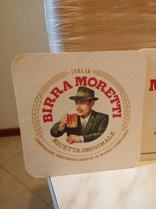 Sottobicchieri Birra Moretti Expo 2015