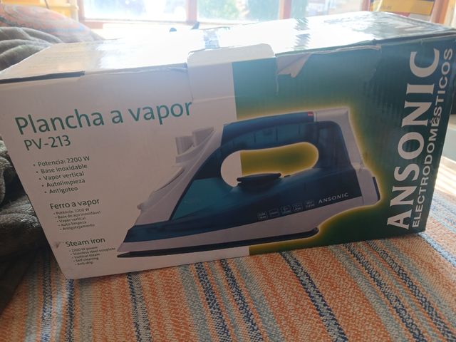 Plancha vapor Ansonic PV-213 - 2500W