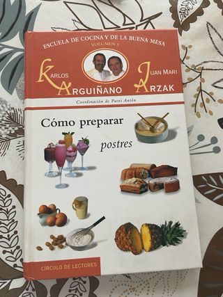 Colección 6 libros de cocina Arguiñano y Arzak