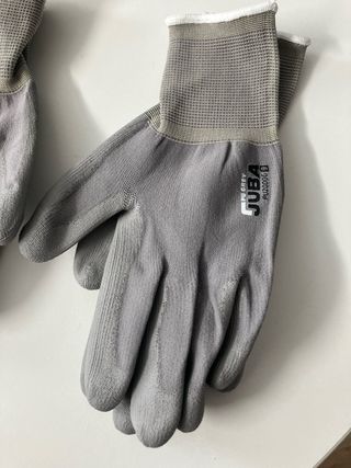 11 pares Guantes JUBA trabajo - varias tallas