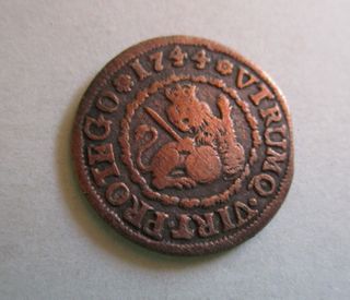 2 Marav. Felipe V: Monedas antiguas