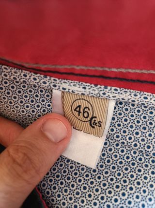 Pantaloni estivi blu Cotton&Silk