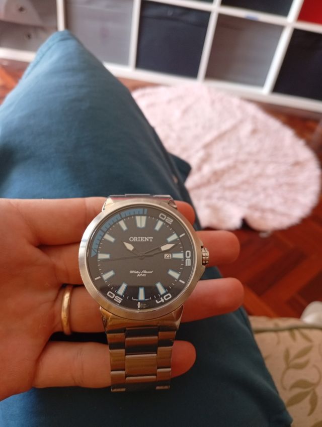 Relógio Orient c/ pilha a trocar