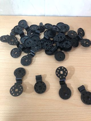 Ganchos toldo - 29 unidades.