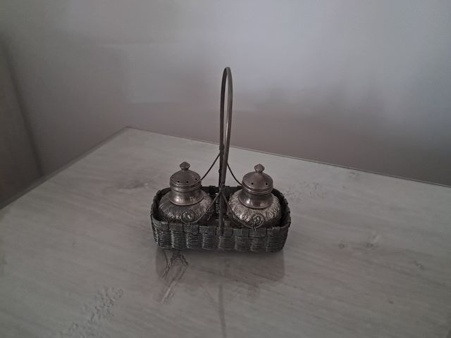 Saliera & pepiera vintage