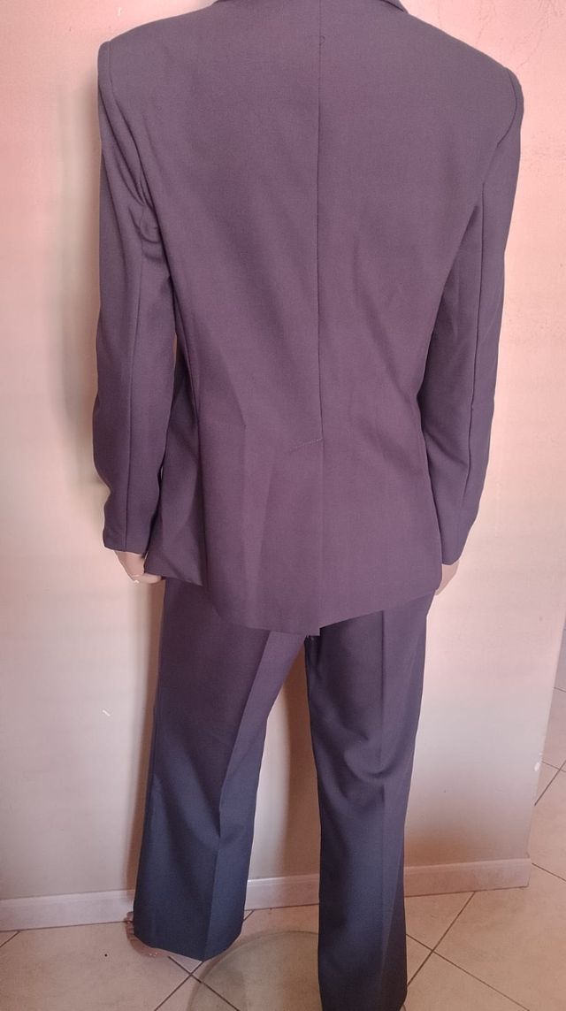 Completo giacca pantalone grigio tg XL