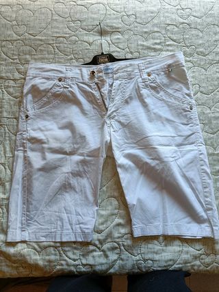 Pantaloncini estivi bianchi Made in Italy