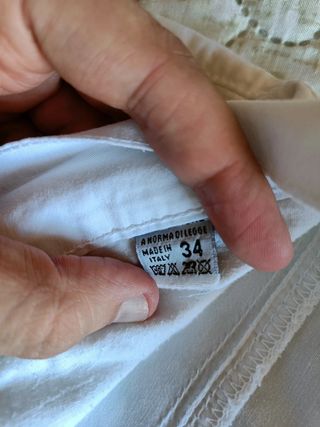 Pantaloncini estivi bianchi Made in Italy