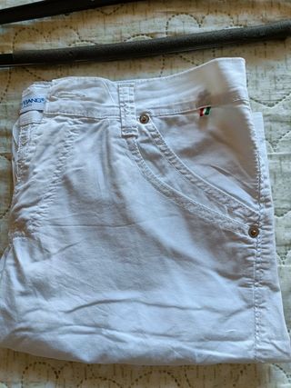 Pantaloncini estivi bianchi Made in Italy