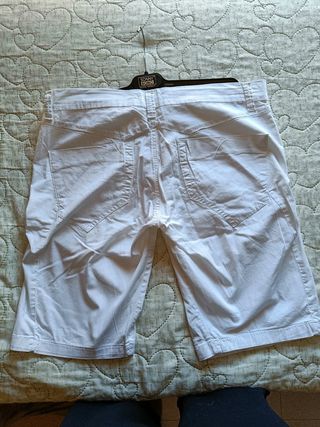 Pantaloncini estivi bianchi Made in Italy