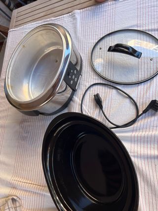 Olla Crockpot grande - Cocción lenta 5,7L 