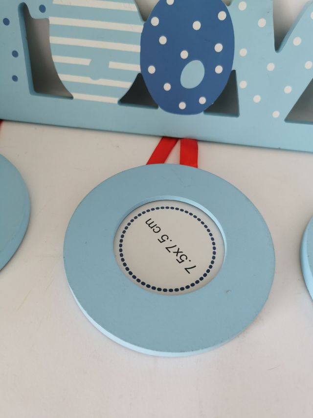 Cuadro para fotos infantil nuevo.