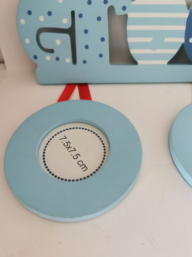 Cuadro para fotos infantil nuevo.