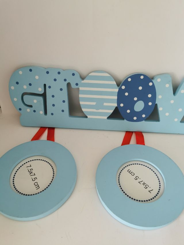 Cuadro para fotos infantil nuevo.