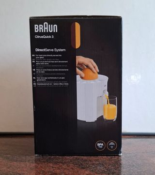 Exprimidor Braun CJ302AI - Blanco