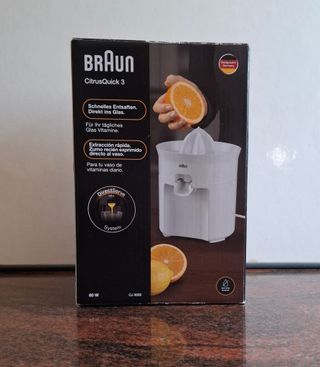 Exprimidor Braun CJ302AI - Blanco