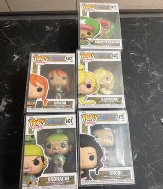 5 Funko Pop One Piece NUOVI